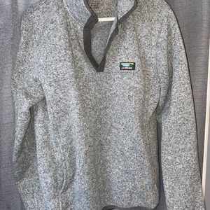 L. L. Bean 1/4 Button Up Sweatshirt
